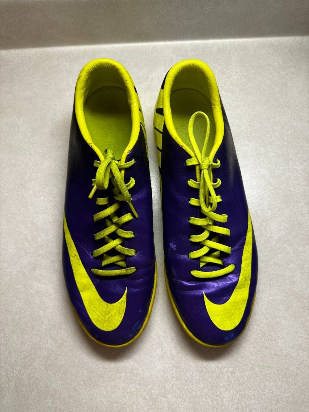 Nike Mercurial Victory IV IC Purple Soccer Shoes Mens Size 10